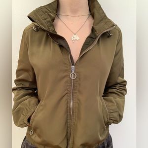 Bershka Olive Green Jacket